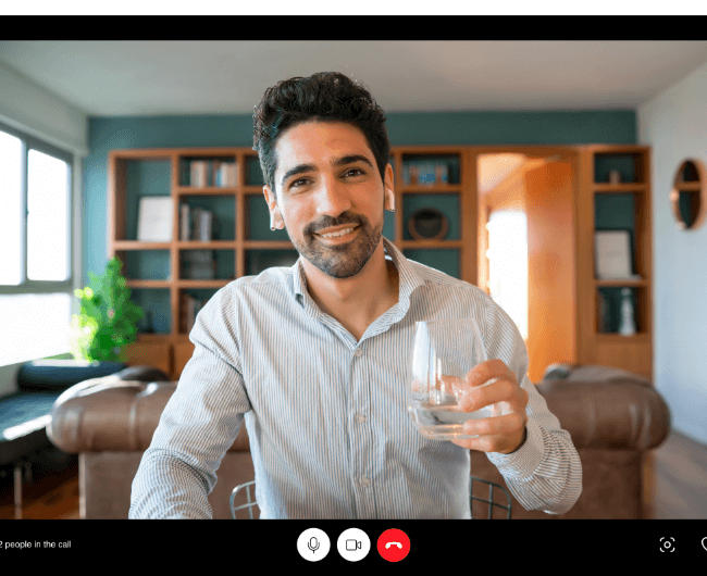 Entrevista por videollamada